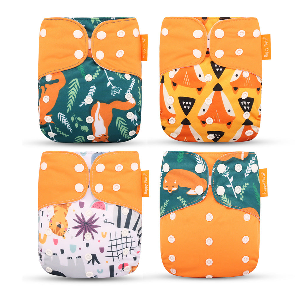 Happy Flute Baby Washable Cloth Diaper