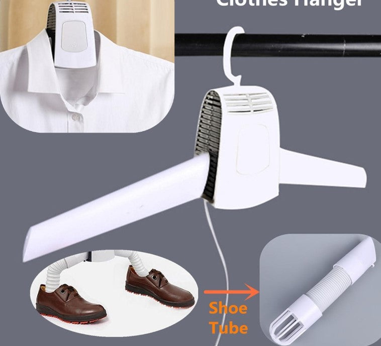 NEW Electric Travel Drying Rack with Shoe Tube