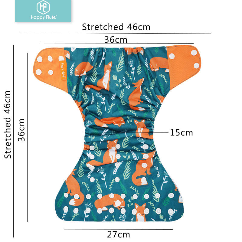 Happy Flute Baby Washable Cloth Diaper