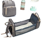 Multi-function Folding Crib Mommy Backpack - large-capacity