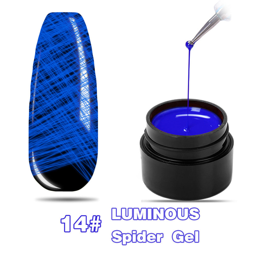 Luminous Nail Spider Gel Art Painting 8ml