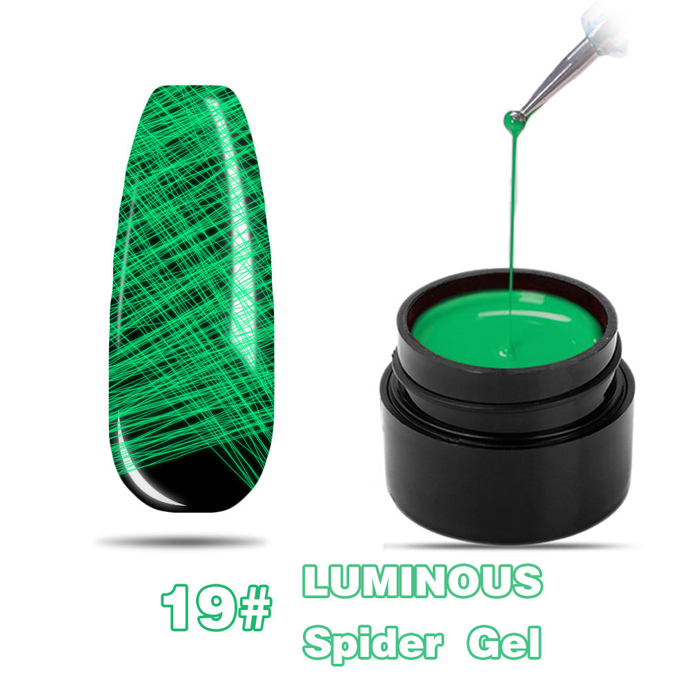Luminous Nail Spider Gel Art Painting 8ml