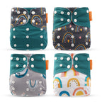 Happy Flute Baby Washable Cloth Diaper