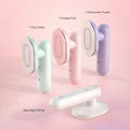 Wireless portable electric travel ironing machine