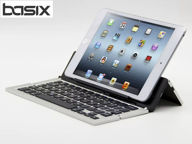 Ultra-thin folding bluetooth keyboard for tablet and mobile phone