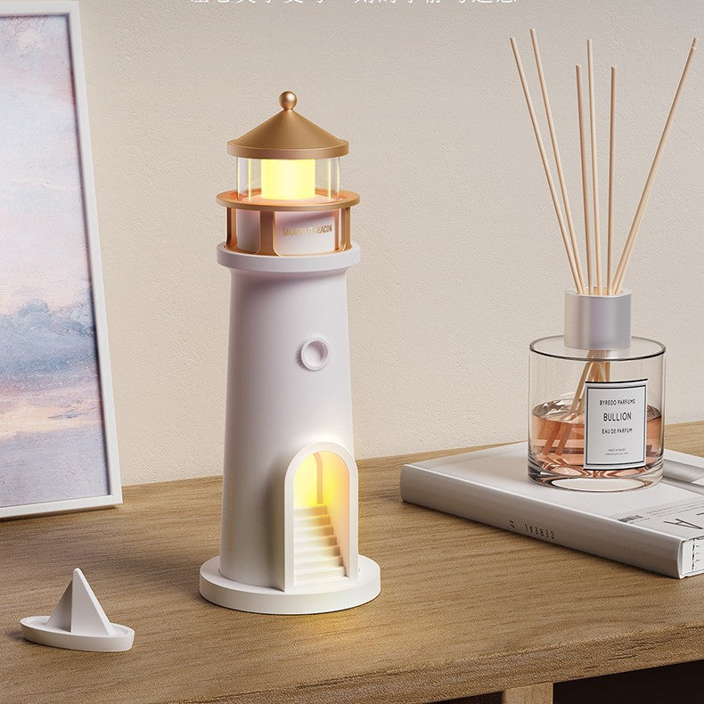 Moon Projection Lamp Lighthouse