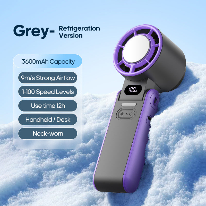 Handheld Foldable High-Speed Cooling Fan