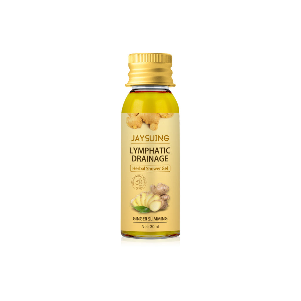 Jaysuing Ginger Lymphatic Drainage Herbal Body Shaping Shower Gel