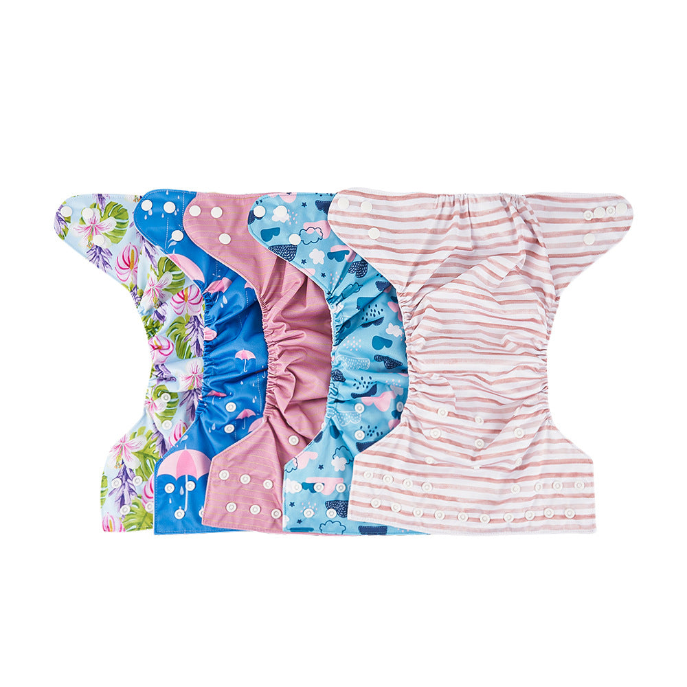 Happy Flute Baby Washable Cloth Diaper