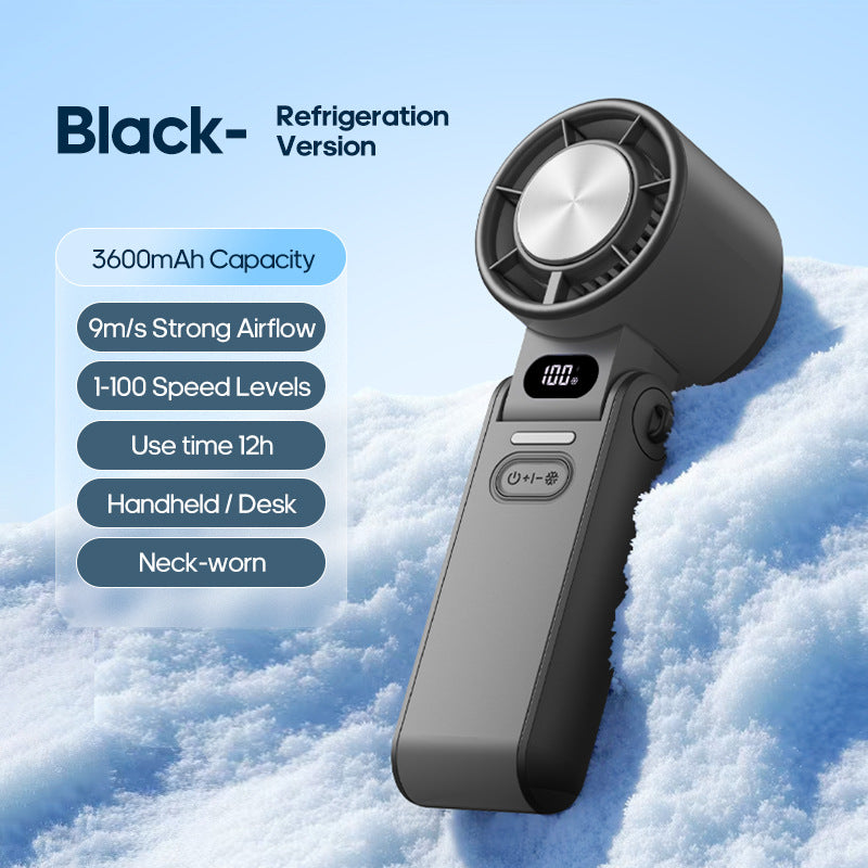 Handheld Foldable High-Speed Cooling Fan