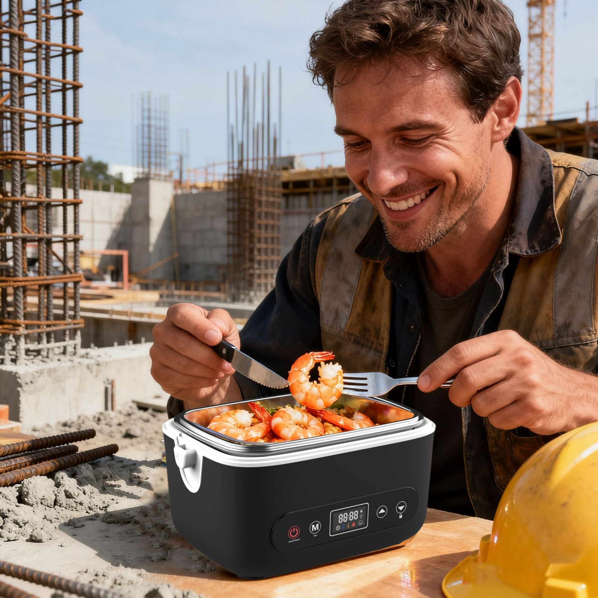Rechargeable Heated Lunch Box