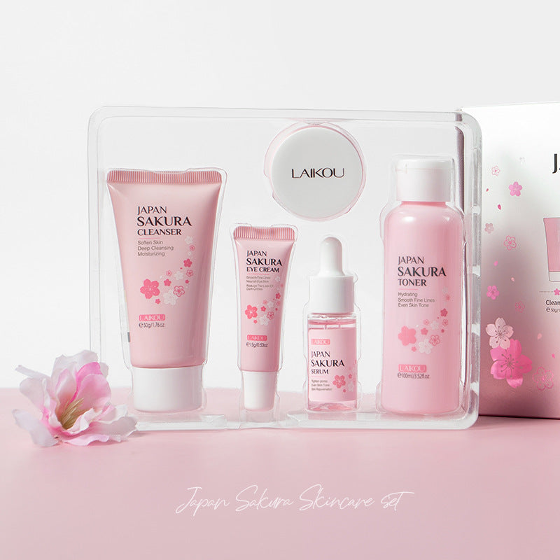 LAIKOU Sakura Skin Care Set 5-piece Gift Box