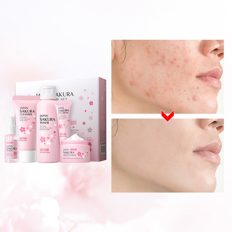 LAIKOU Sakura Skin Care Set 5-piece Gift Box