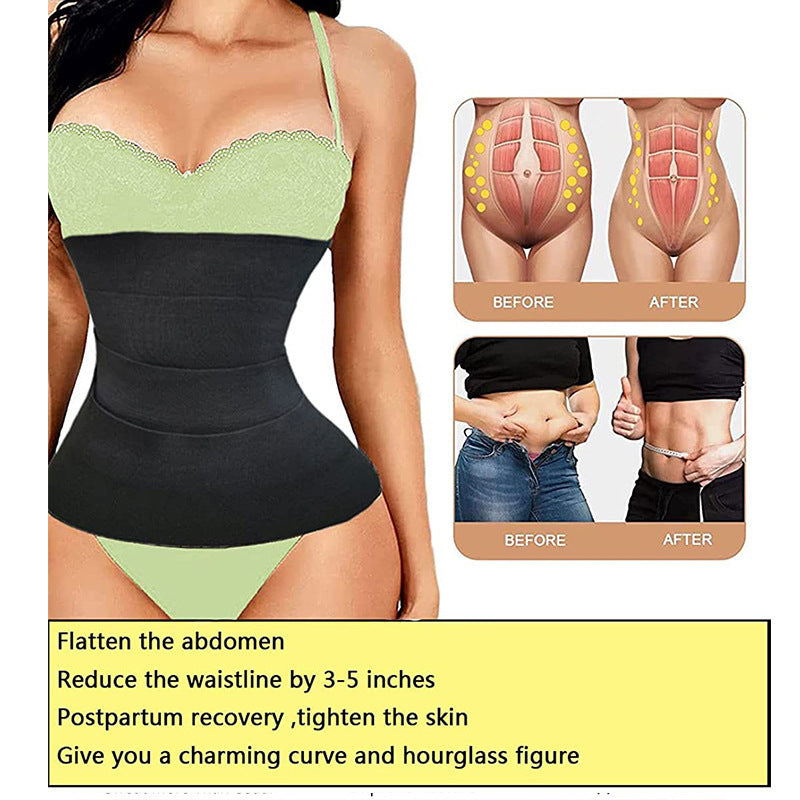 Waist Trainer Elastic Abdominal Belt