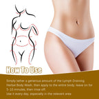 Jaysuing Ginger Lymphatic Drainage Herbal Body Shaping Shower Gel