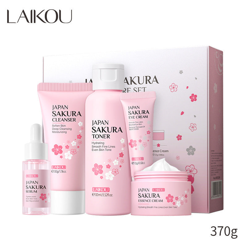 LAIKOU Sakura Skin Care Set 5-piece Gift Box