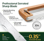 NEW Wooden Bread Slicer