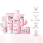 LAIKOU Sakura Skin Care Set 5-piece Gift Box