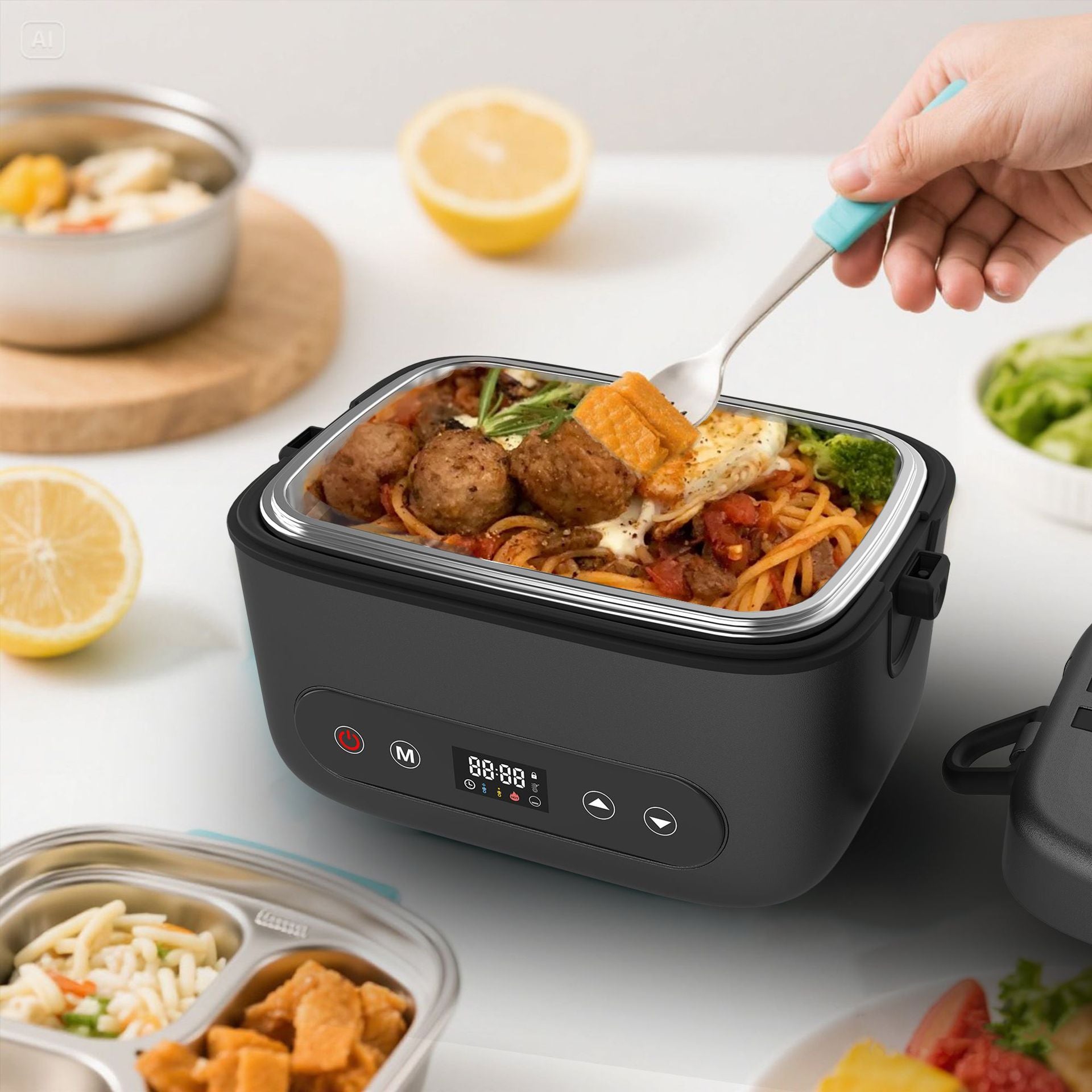Rechargeable Heated Lunch Box