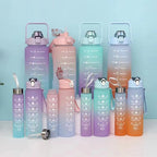 Sports Portable Bottle - Large capacity and gradient color