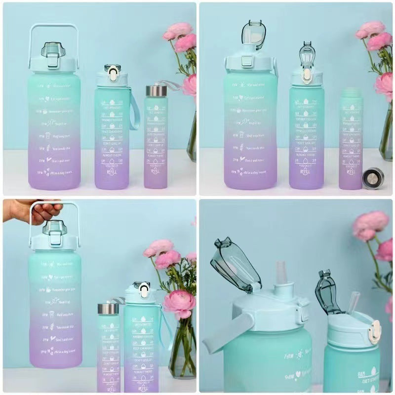 Sports Portable Bottle - Large capacity and gradient color