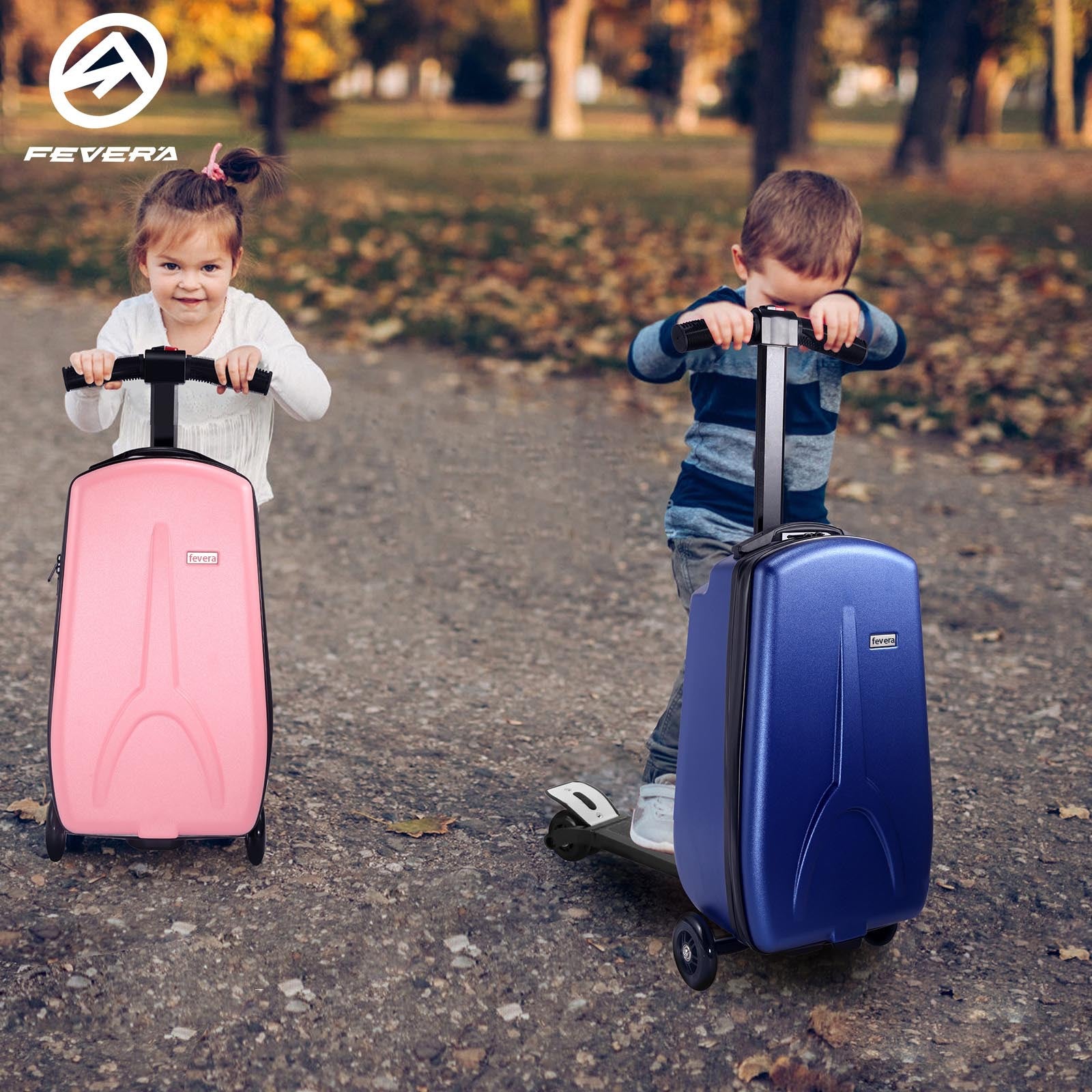 FEVERA Children's Scooter Luggage in Large Capacity