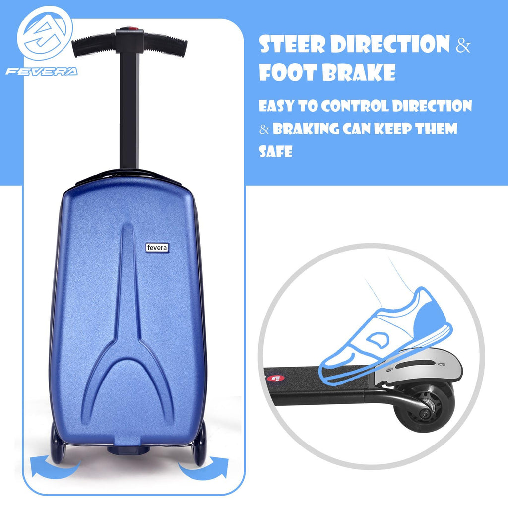 FEVERA Children's Scooter Luggage in Large Capacity