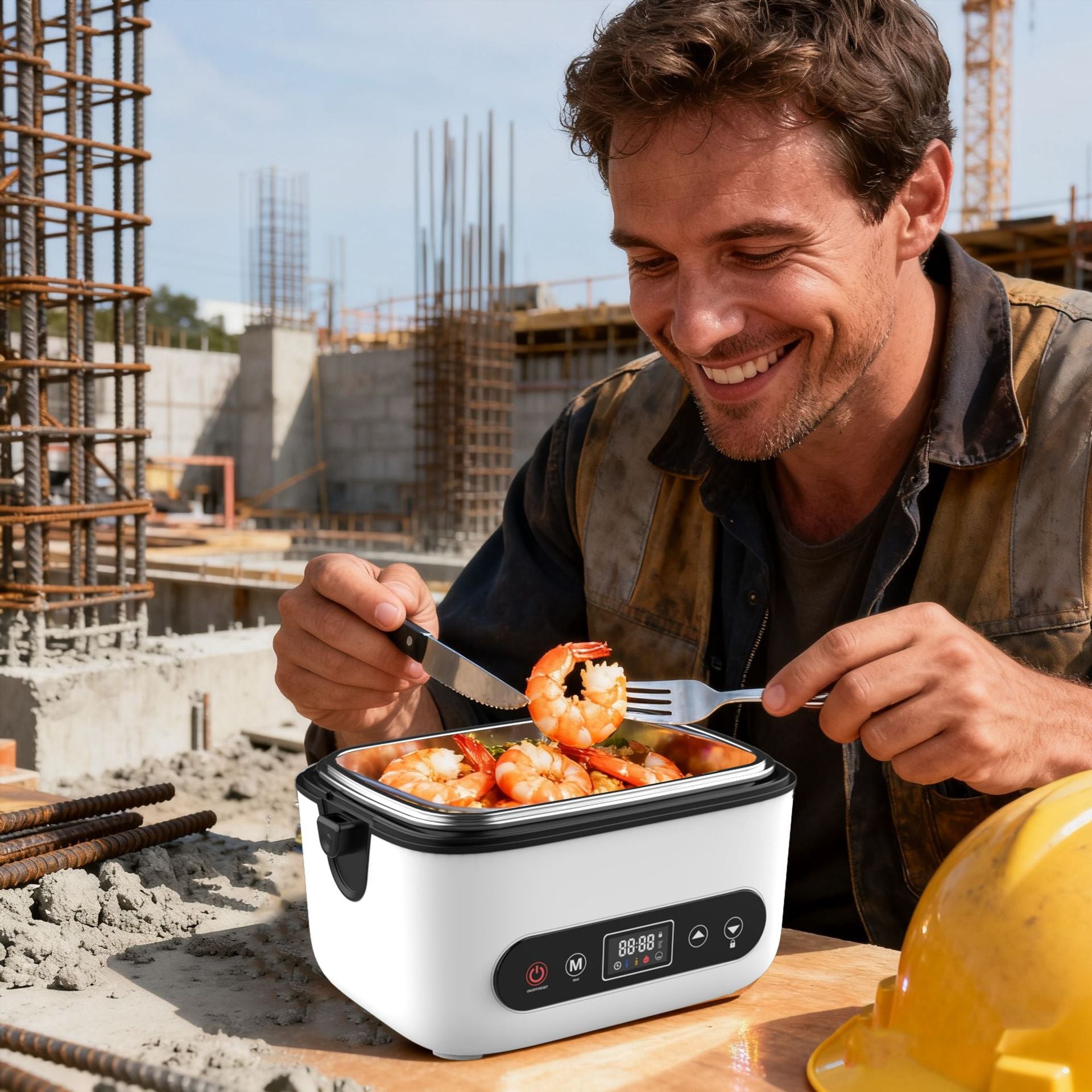 Rechargeable Heated Lunch Box