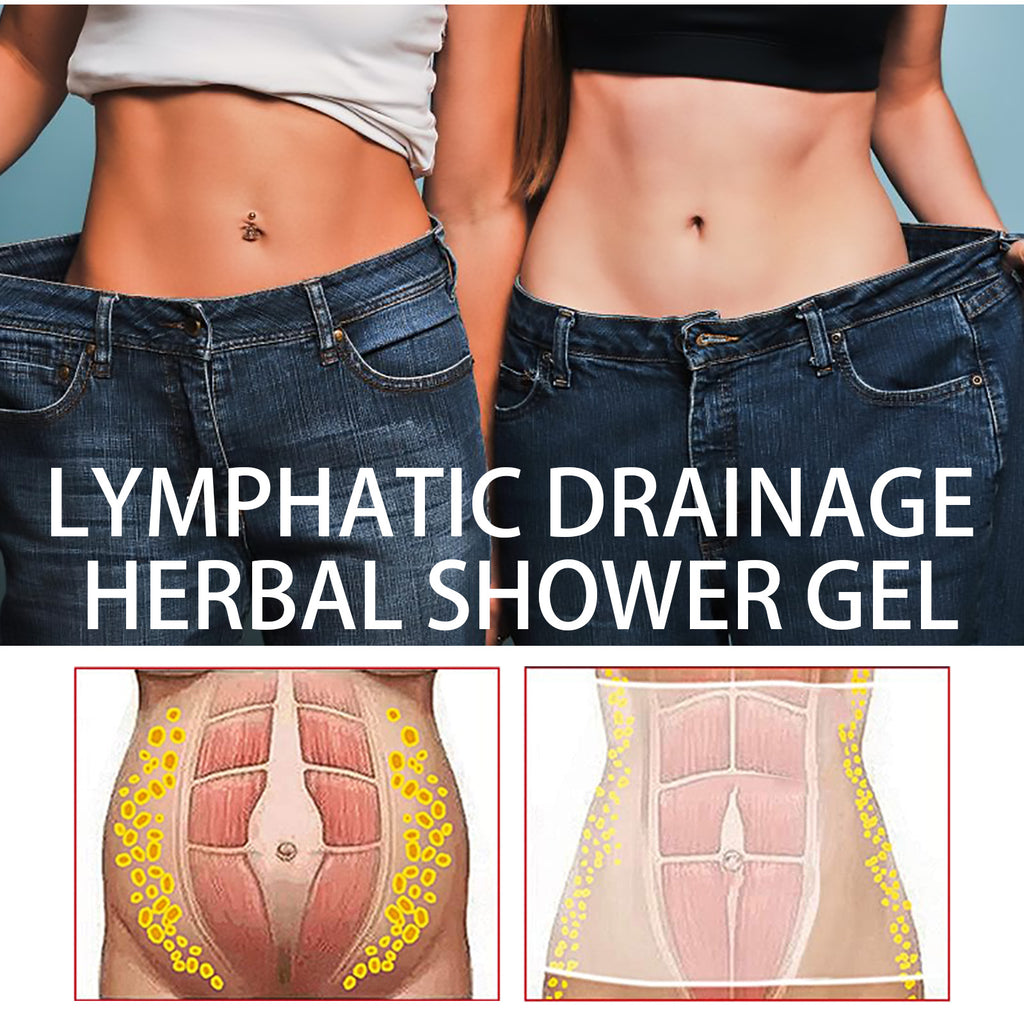 Jaysuing Ginger Lymphatic Drainage Herbal Body Shaping Shower Gel