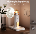 Moon Projection Lamp Lighthouse